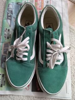 VANS グリーン スニーカーのサムネイル