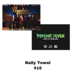 PSYCHIC FEVER US Tour Mini Towel