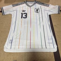 〔プーさん様〕日本代表 13 中村敬斗　アウェイユニフォームのサムネイル
