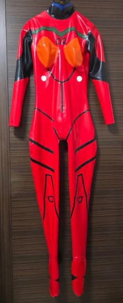 エヴァンゲリオン アスカ ラテックス プラグスーツ Lサイズ - メルカリ