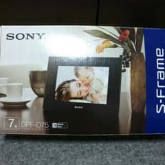 ガリガリ様専用 SONY デジタルフォトフレーム DPF-D75のサムネイル