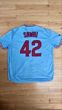 Majestic 東京ヤクルトスワローズ 澤井廉 ユニフォーム XL - メルカリ