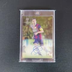 Topps バルセロナ シャビ 直筆サインカード - メルカリ