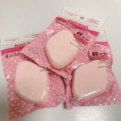 【新品】ロージーローザ シフォンタッチスポンジ Nダイヤ型　3個セットのサムネイル