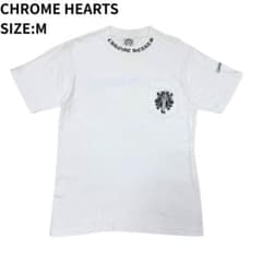 CHROME HEARTS クロムハーツ ネックロゴ ダガー ポケット Tシャツ