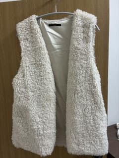 Kastane アイボリー ボアベストのサムネイル