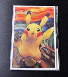 ポケットモンスター ピカチュウ ムンク展 ポケモン ポストカードセット