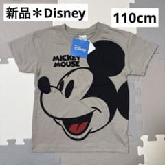 [신품]Disney 디즈니 반팔 T셔츠(미키 마우스)/110cm