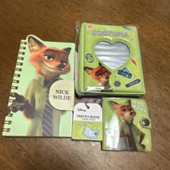 ズートピア ニック・ワイルド 文具3点セットのサムネイル