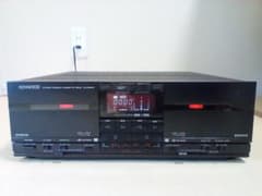 現状品】KENWOOD ダブルカセットデッキ KX-949W 本体 - メルカリ