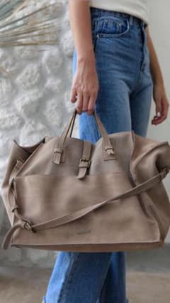 room306 Suede Real Leather Hand Bagのサムネイル