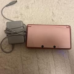 Nintendo 3DS 本体 ピンク ACアダプター付のサムネイル