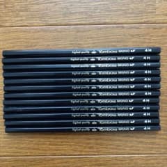 トンボ鉛筆 4H 12本セット 学校用品のサムネイル