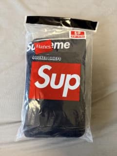 Supreme Hanes ボクサーパンツ ブラック Sサイズ 1枚のサムネイル