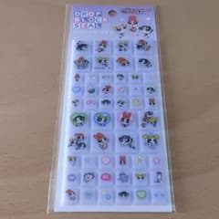 【新品未開封】ドロップブロックシール パワーパフガールズ パープル【匿名配送】