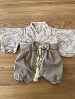 cocotiti フラワープリント着物風ベビー服のサムネイル