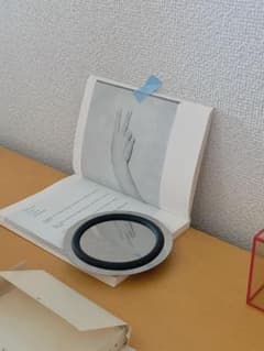 90s ビンテージ ステンレス×ゴム コースター ポストモダン 未使用品 