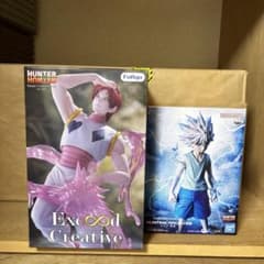 HUNTER×HUNTER 피규어 2체 세트 히소카 키르아