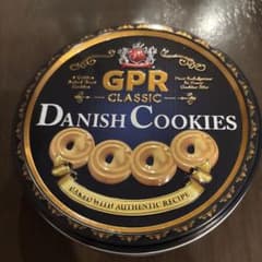 GPR CLASSIC DANISH COOKIES 빈 캔