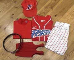 ポルテ　野球ユニフォームセット　130〜140cm　MIZUNO ポルテ 野球ユニフォームセット 130〜140cm MIZUNO - メルカリ