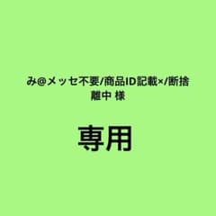 み@メッセ不要/商品ID記載×/断捨離中様 専用のサムネイル
