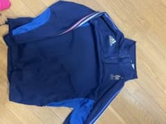 adidas フランス代表 ジャージ ネイビーのサムネイル