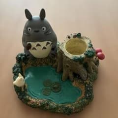 ⭐︎値下げOK⭐︎トトロ 池と木の切り株 印鑑入れのサムネイル