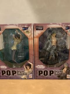 ワンピース  POP スモーカー　たしぎ　セットのサムネイル