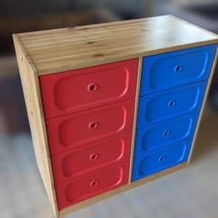 IKEA TROFASTトロファスト 収納チェスト おもちゃ収納 木製 - メルカリ