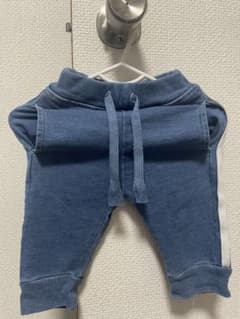 デニムストレッチパンツ　ベビーキッズ80cmのサムネイル