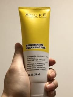【未使用】ACURE ブライトニングクレンジングジェルのサムネイル
