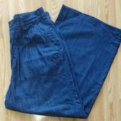 ワイドデニムパンツ☆しまむらのサムネイル