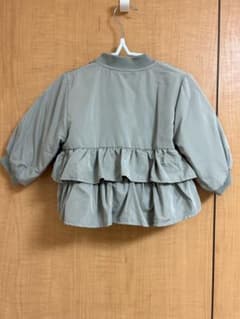 petit main フリル付きジャケット 80のサムネイル