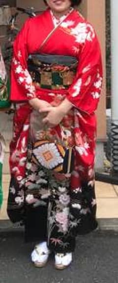 お値引きしました     振袖5点セットのサムネイル