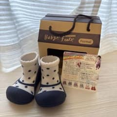 Baby feet フォーマル ベビーシューズ 水玉のサムネイル