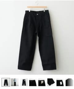 Graphpaper Selvage Denim Two Tuck Pantsのサムネイル