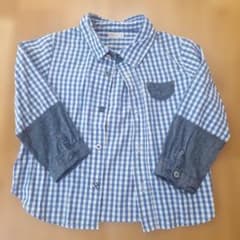 RAG MART IN MY PLACE チェック 長袖シャツ 100cmのサムネイル