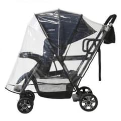 【ワケあり】KATOJI ベビーカー用レインカバーのサムネイル