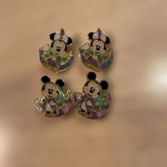 ミッキーマウス アラジンテーマ ピンバッジ 4個セット - メルカリ