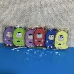 おそ松さん キーホルダー ストラップ おそ松さん げるげ ラバーストラップキーホルダーセット - メルカリ
