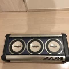 ダン吉君様専用アルパインウーハーSWE-1890 ジャンク品のサムネイル