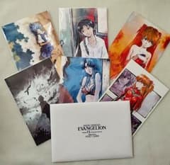 新世紀エヴァンゲリオン プレミアム限定版特典 ポストカードセット