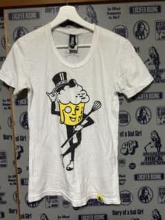 Johnny Cupcakes ミスターピーナッツ？パロディTシャツ　白のサムネイル