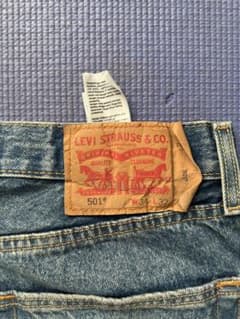 Levi's デニム　501 W34 L32 インディゴのサムネイル