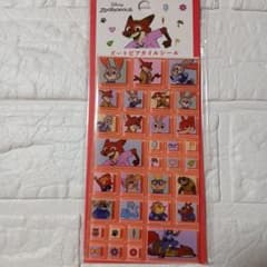 【正規品】Disney◎ ズートピアタイルシール◎ニック◎ジュディ◎のサムネイル