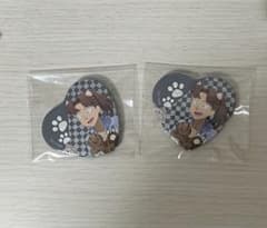 【希少】山田利吉　ナンジャタウン　2020 ハート缶バッジコレクション【新品】 忍たま乱太郎 ナンジャタウン 山田利吉 ハート缶バッジ 2個 - メルカリ