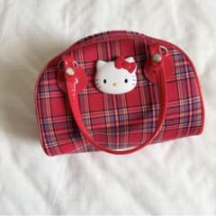 【平成レトロ】ハローキティ　ミニバッグのサムネイル