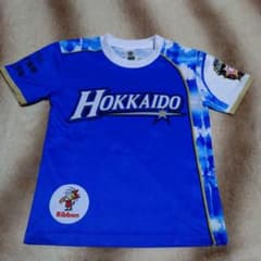【非売品】110センチ〜120センチファイターズ　キッズユニフォームTシャツのサムネイル