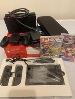 【とっぷ様専用】ニンテンドースイッチ本体＆マリオカート、マリオパーティのサムネイル