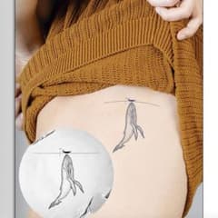 INKBOX タトゥーシール クジラデザインのサムネイル